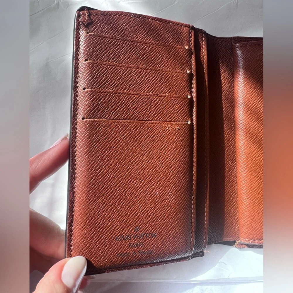 Louis Vuitton Monogram Porte Monnaie Billet Viennois Kisslock Wallet MI1001 - Picture 10 of 16